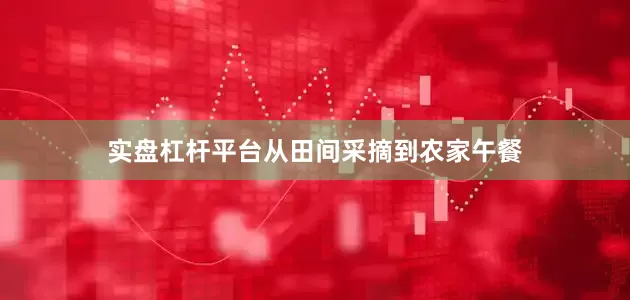 实盘杠杆平台从田间采摘到农家午餐